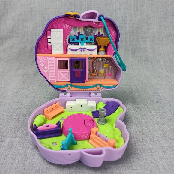 Polly Pocket Mini Pocket Horse Stable Playset Mattel 2020 Replacement No Dolls - Picture 7 of 12